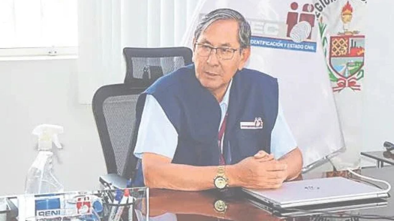 José Terrones, jefe del Reniec de La Libertad, reveló detalles.