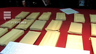 Dirandro incautó más de tres mil kilos de cocaína en 2013