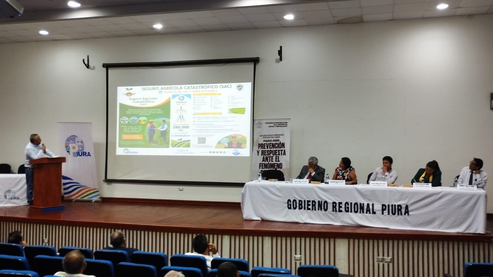 Actividades ante el fenómeno El Niño.