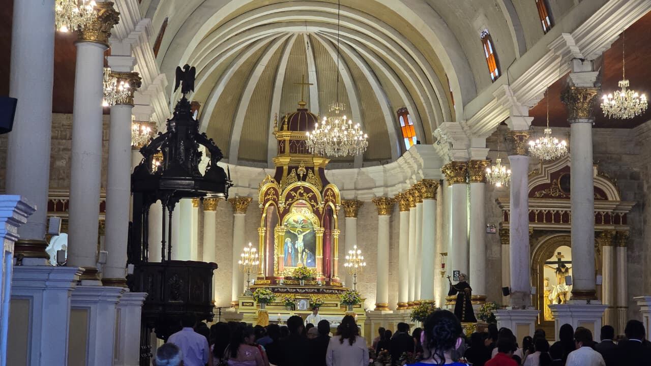 Iglesia de San Agustín, de estilo único en Arequipa. Foto: GEC.