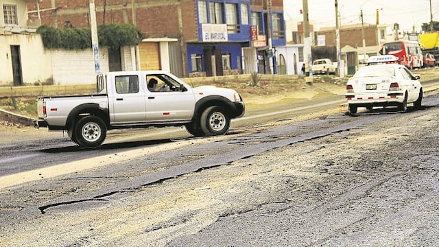 El anuncio de obras  para mejorar vía de acceso a Huanchaco ha quedado en el aire (Vídeo) 