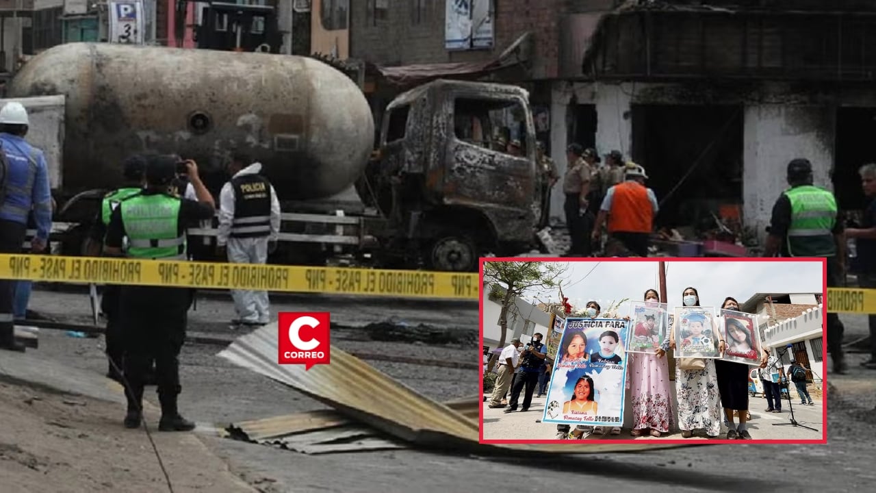 Explosión en VES: sobrevivientes denuncian falta de citas y recursos para tratar secuelas de quemaduras. Composición: Diario Correo.