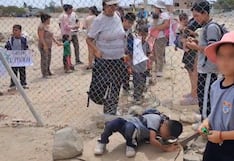 Ica: denuncian cierre de acceso y menores deben pasar por forado de reja para llegar al colegio