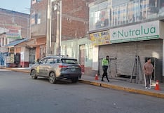 Huancayo: tres ladrones roban S/17 mil en solo 5 minutos