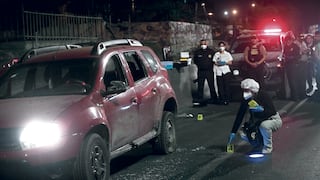 Policías abaten a sujeto que huía tras presunto robo en la Panamericana Sur