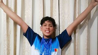 Nadador piurano Cristhoper Lama apunta al Nacional de los Juegos Deportivos Escolares