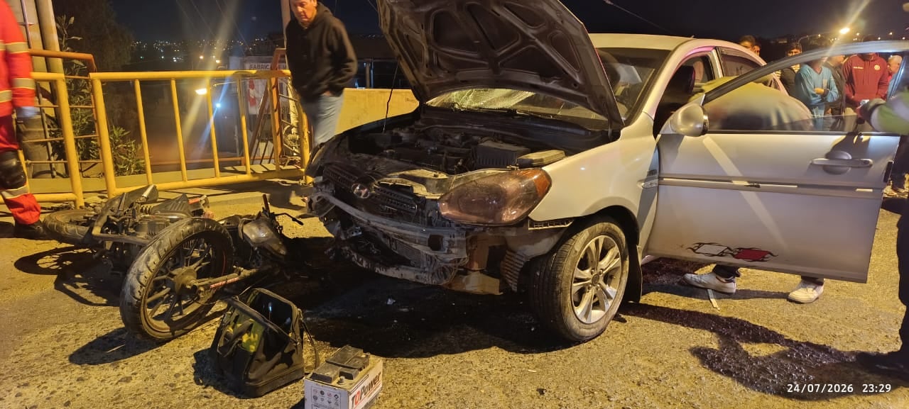 El trágico accidente ocurrió aproximadamente a las 23:00 horas.