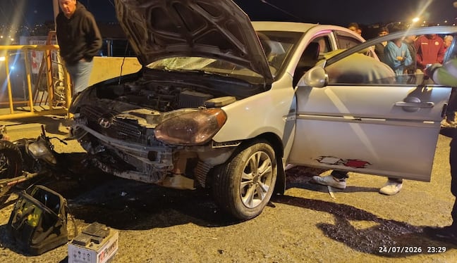El trágico accidente ocurrió aproximadamente a las 23:00 horas.