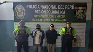 Chincha: caen presuntos integrantes de “Los Raqueteros del Sur”