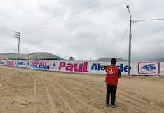 Candidato realizó pintas en colegio de Alto Trujillo