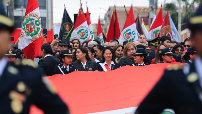La presidenta participó en los actos por la Reincorporación de Tacna a la Heredad Nacional y destacó el legado histórico de la ciudad. FOTO: PRESIDENCIA