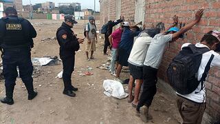 Trujillo: Retiran a presuntos consumidores de drogas que atemorizaban a vecinos de la Urb. El Prisma