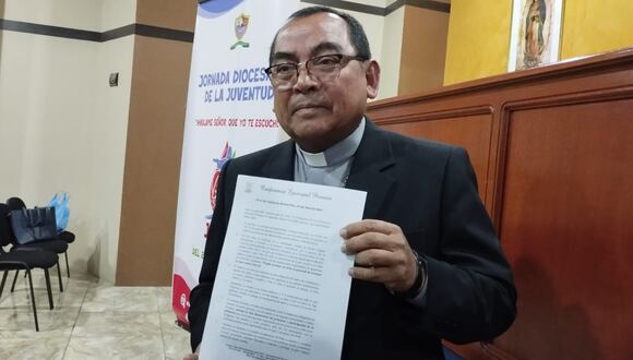 Marco Antonio Cortez Lara informó que la Conferencia Episcopal Peruana emitió un pronunciamiento. (Foto: GEC)