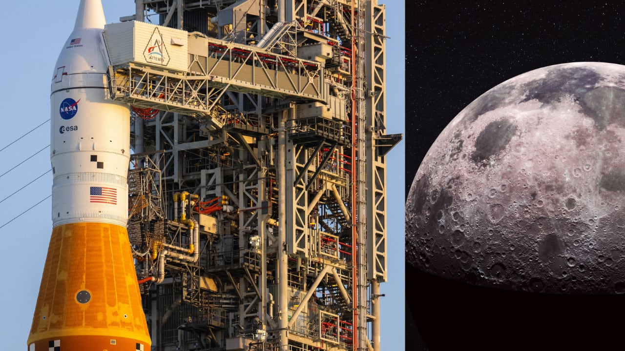 Alerta por despegue y lanzamiento del Artemis 2 con destino a la Luna. La NASA comienza la carga de combustible del cohete de Artemis II para su lanzamiento. (FOTO: JIM WATSON PARA AFP)