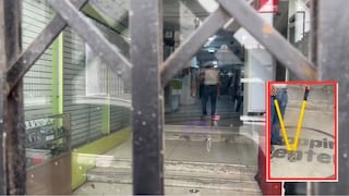 Delincuente roba joyas de tres tiendas en pleno centro de Trujillo