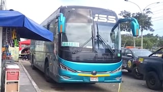 PNP reconstruye ataque contra bus de Z Buss y revela que detenidos exigían S/50 mil por extorsión