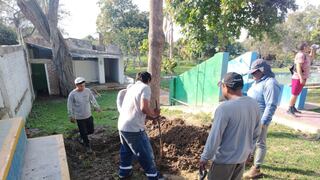 Piura: EPS Grau realiza reparación de línea de impulsión de agua potable en Chulucanas