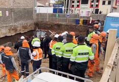 Huancayo: Un muerto y tres heridos deja derrumbe en obra de construcción