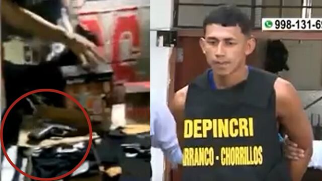Chorrillos: PNP captura a sujeto que sorteaba armas de fuego en redes sociales | VIDEO