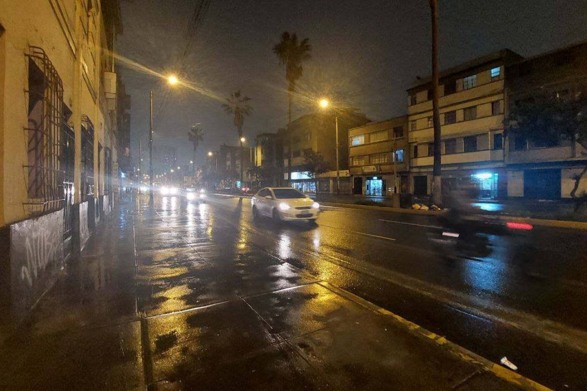 Lluvias en la costa peruana se mantendrán hasta el lunes, según Senamhi