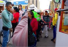 Ica: joven le propina puñetazos en el rostro a adulto mayor vendedor ambulante