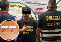 Trujillo: Retienen a menor con explosivos, cartas extorsivas y municiones