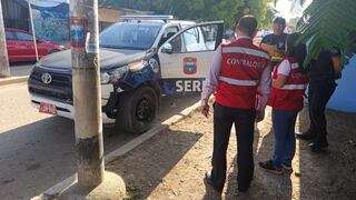 Piura: La Contraloría detecta que hay municipalidades que tienen vehículos de serenazgo inoperativos