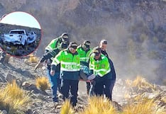 Arequipa: Primos caen en camioneta a un barranco por evitar arrollar a una vizcacha