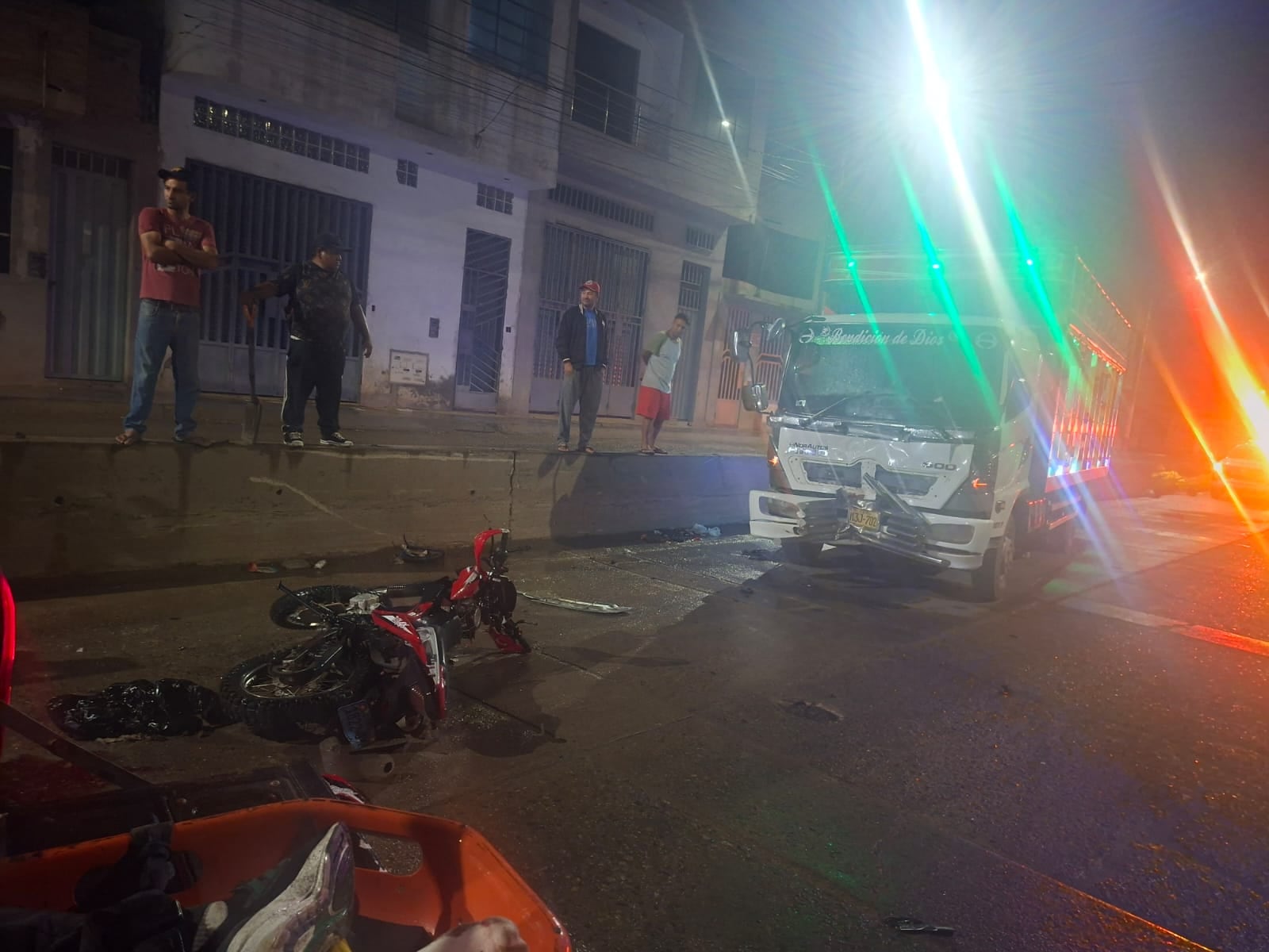 Accidente ocurrió entre la avenida Chiclayo y la calle Roma.