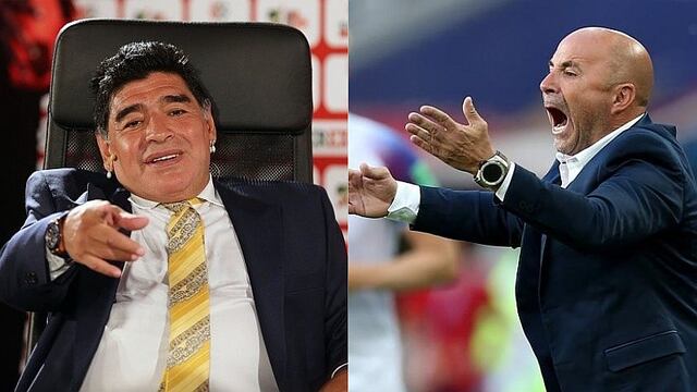 Maradona y su ácida crítica a Sampaoli tras el empate de Argentina con Islandia