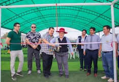 Ica: más de 1,600 estudiantes de la I.E. Gral. Juan José Bernales estrenan campo deportivo