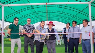 Ica: más de 1,600 estudiantes de la I.E. Gral. Juan José Bernales estrenan campo deportivo