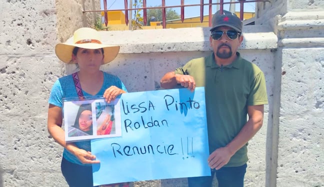 Familiares piden que Andrés Llica sea intervenido quirúrgicamente en el hospital Goyeneche. (Foto: Álvaro Figueroa/@photo.gec)