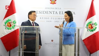 Keiko Fujimori tras reunirse con presidente José Balcázar: “Me ha dado varios consejos”