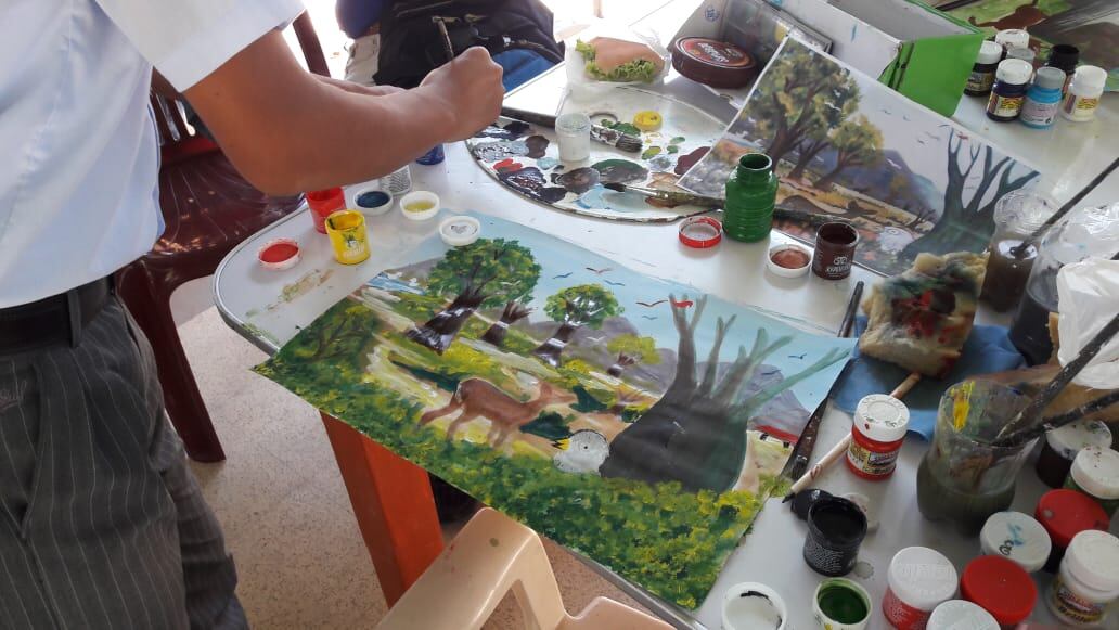 Certamen de dibujo y pintura para estudiantes se realizará el 4 de julio por la celebración de los 49 años de creación de dicha área natural protegida