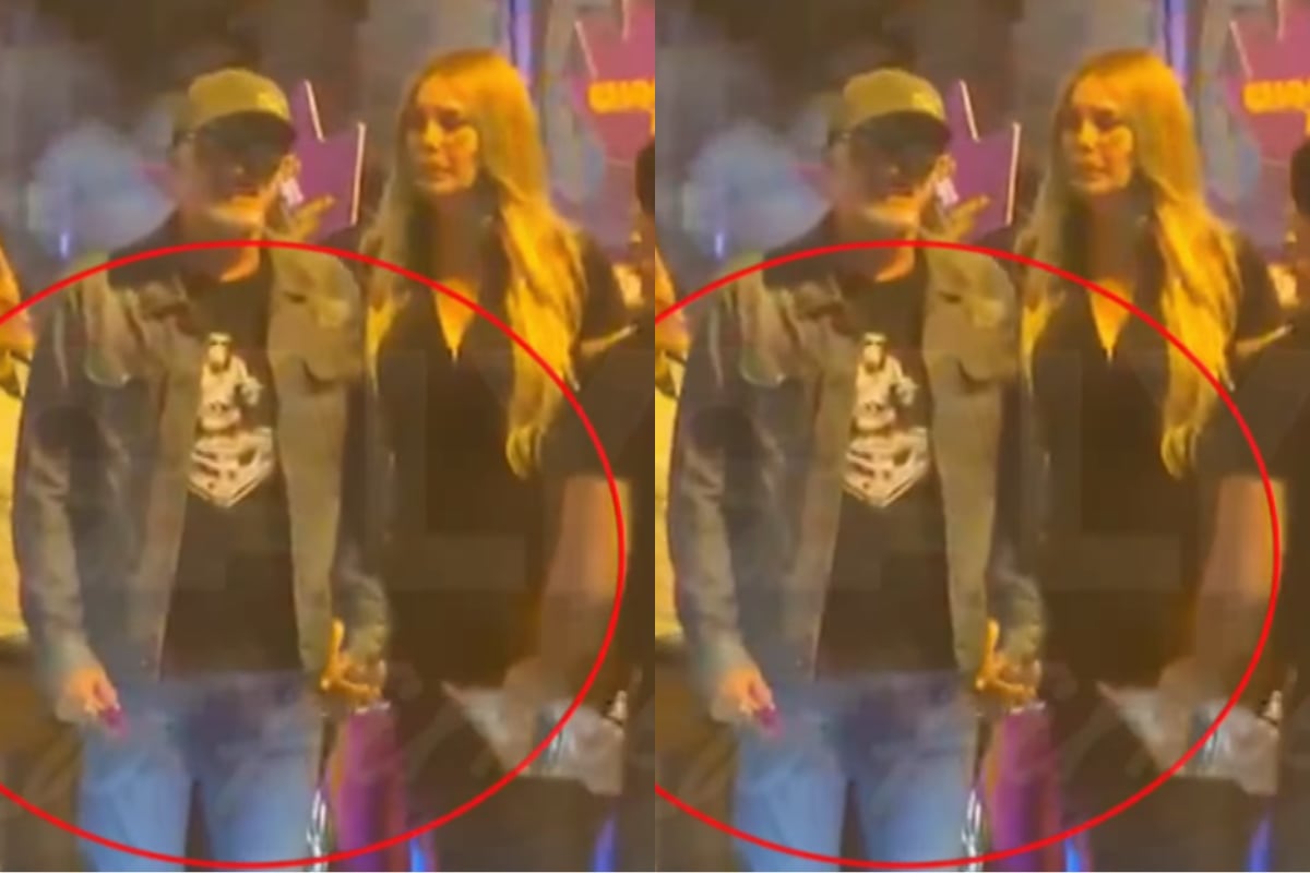 Conductora de televisión afirmó que mantiene una amistad de más de dos décadas con el actor luego de ser vista junto a él en un concierto. | Foto: Magaly TV (Captura) / Composición EC