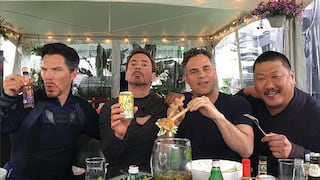 Iron Man, Hulk, Doctor Strange y Wong almuerzan juntos en Avengers: Infinity War (FOTO)