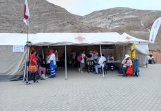 Santuario Virgen de Chapi: 4 traslados en ambulancia y 2 mil 700 atenciones de la Cruz Roja