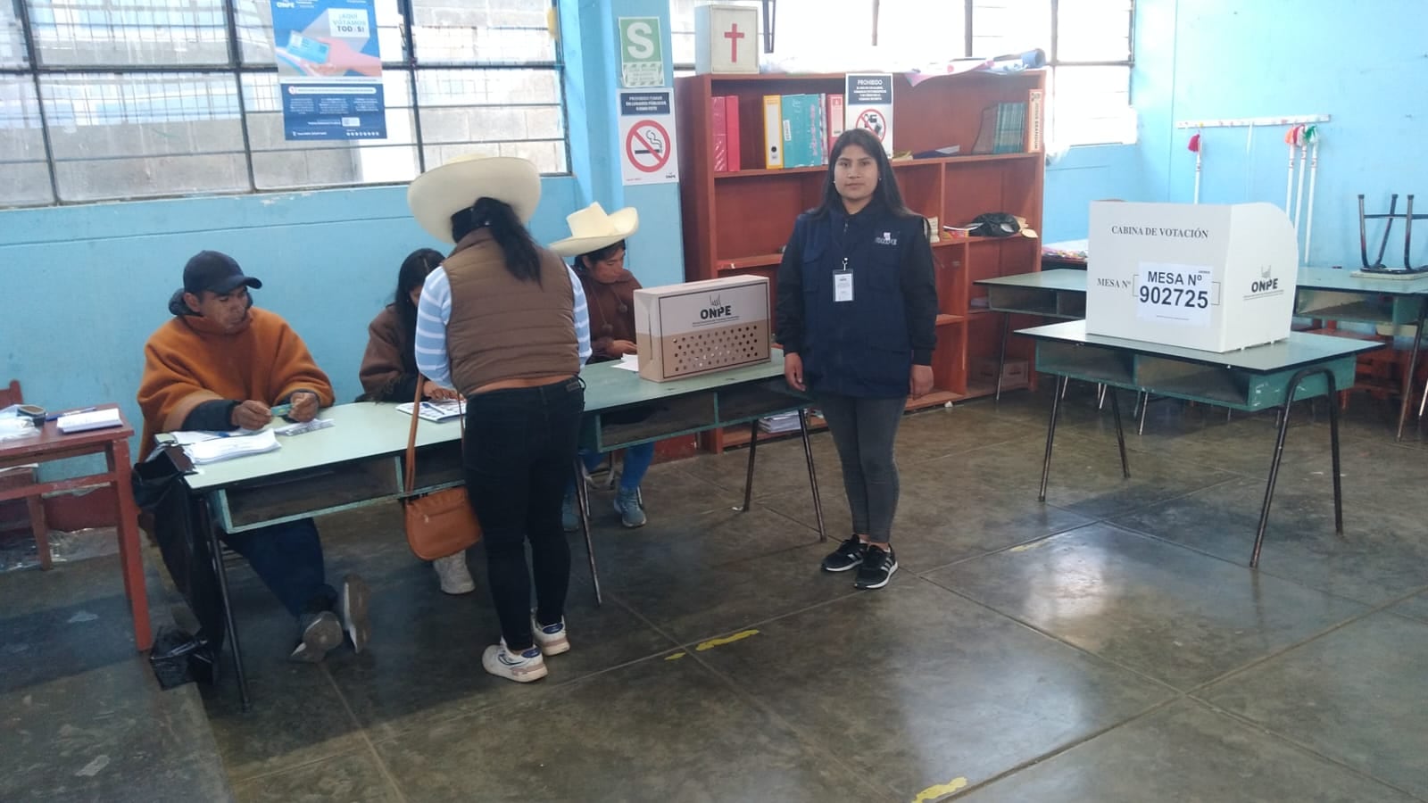 Se instaló a las 5:57 de la mañana en el centro poblado Barro Negro, en el distrito de Usquil.