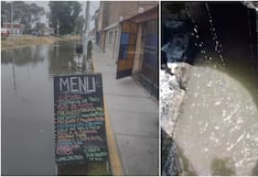 Ica: colapso de desagüe inunda la urbanización San Joaquín y afecta restaurante