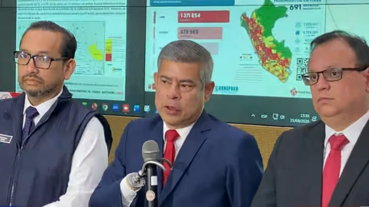 Gobierno evalúa crédito suplementario para enfrentar Fenómeno El Niño, Pensión 65 y logística de la PNP. Captura: Panamericana.