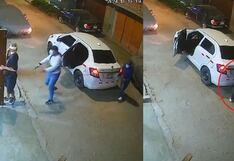 Trujillo: Cámaras captan asalto de “marcas” a un empresario (VIDEO)