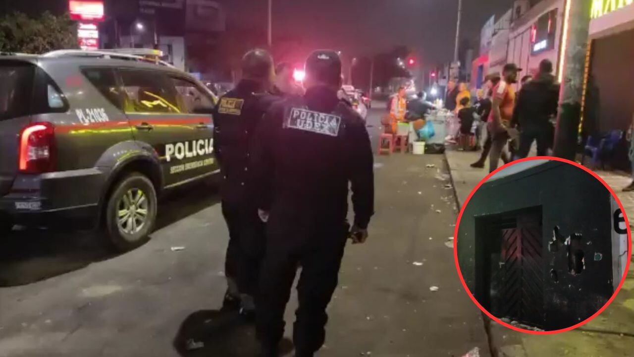 Ataque dejó tres personas heridas y que trabajarían como seguridad en el local nocturno.