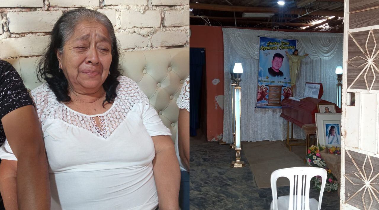 Los padres de Iván no asimilan su muerte en Piura. Piden que la Policía de Lima investigue y se logre identificar a los asesinos de su vástago.