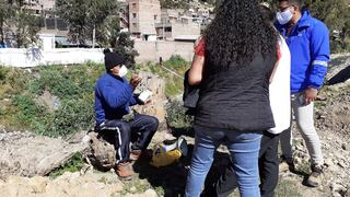 Huancavelica: Antes de la llegada de presidenta de EsSalud, paciente protesta y exige referencia