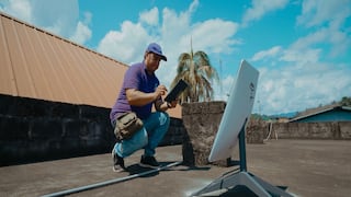 Ica: instalan antenas Starlink para que comunidades escolares accedan a internet