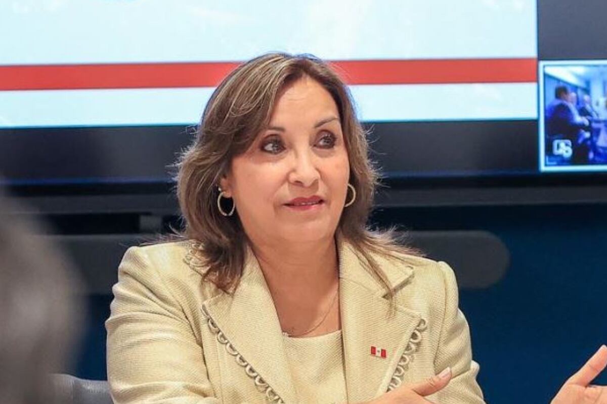 Dina Boluarte en Estados Unidos.
