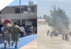 Pisco: se registró amago de incendio en sala de cómputo del colegio FAP de San Andrés