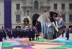 Señor de los Milagros: Keiko Fujimori rindió homenaje al Cristo Moreno en Palacio de Gobierno (FOTOS)