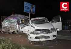 Puno: Dos muertos y varios heridos tras choque múltiple de vehículos en Juliaca